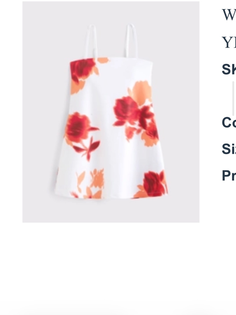 Abercrombie YPB sculptLUX Bandeau Mini Dress